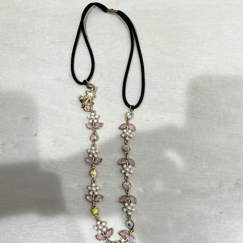 Children’s Blush Pink and Gold Headband HairPiece